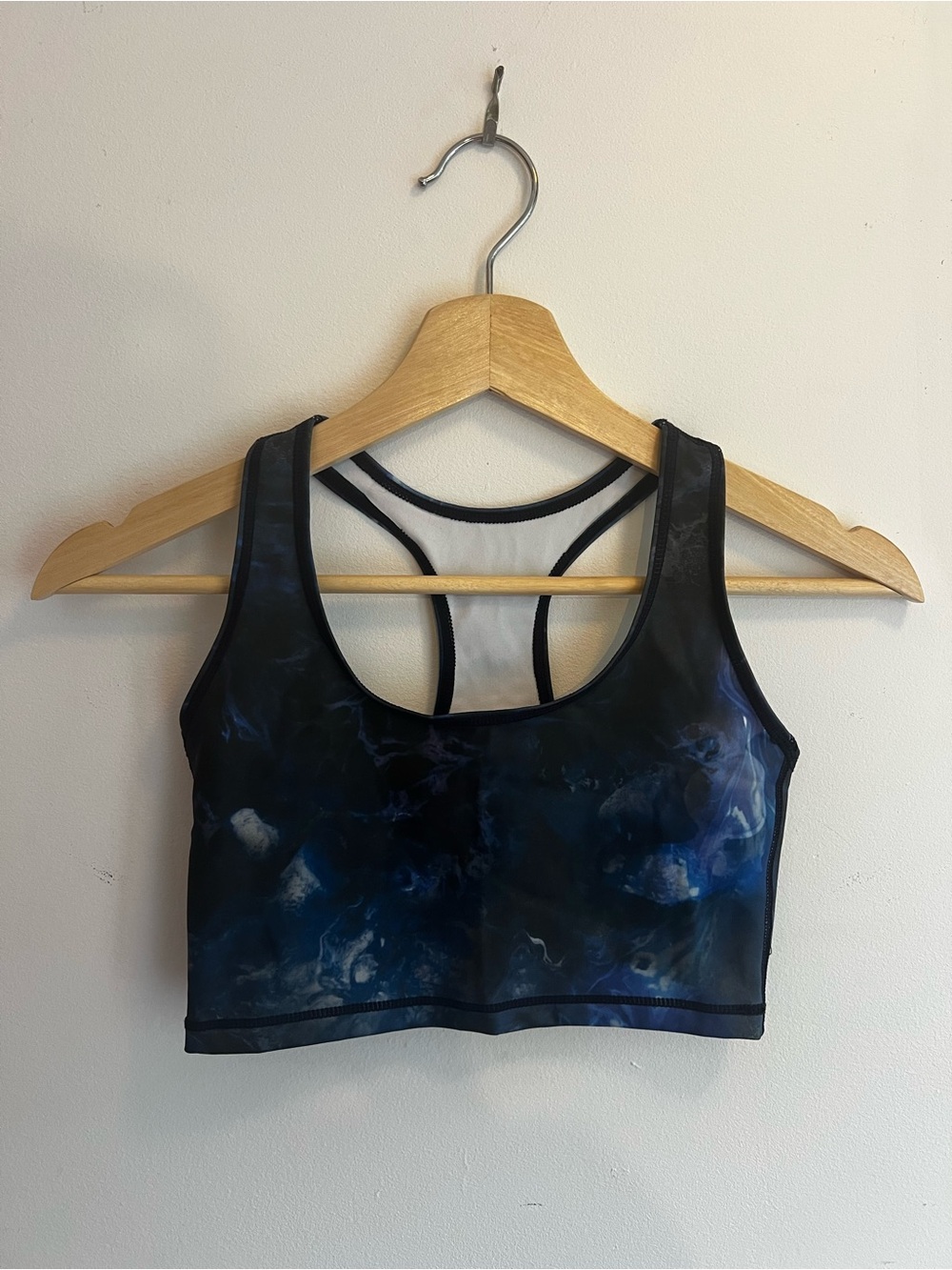 Blue Storm Sports Crop Tank Top